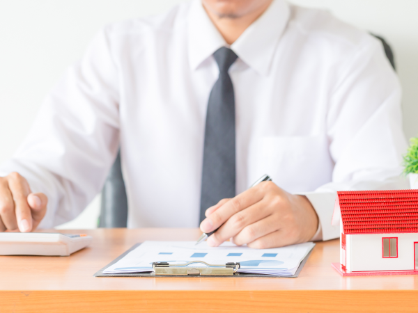 lawyer accountant working financial investment on office